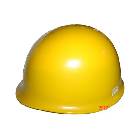 日式工作帽 ABS   黃