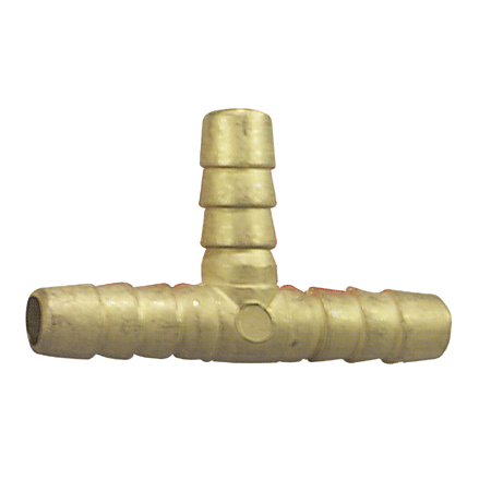 三通膠管接頭    (Ｔ形)1/2 (5入)