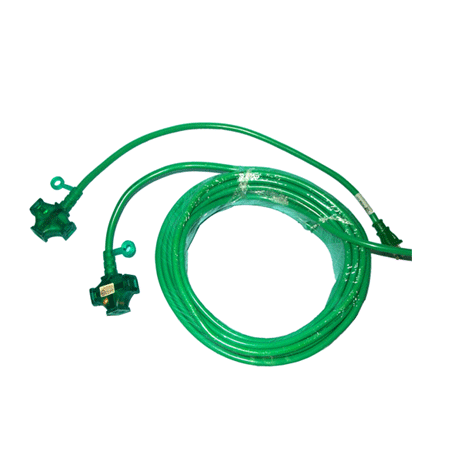 十字動力延長線 5米 附燈