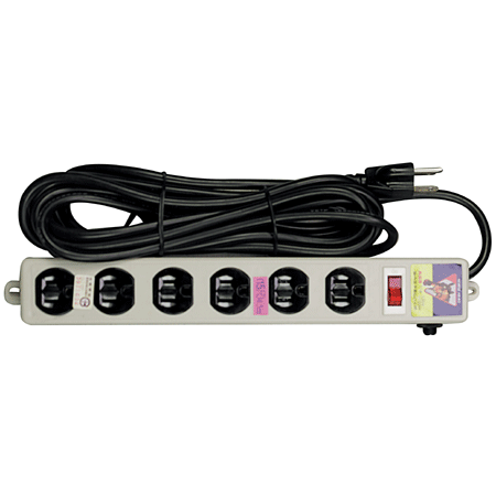 三馬電腦延長線 9尺 一開六插15A