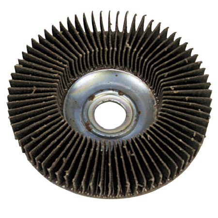 鱷魚 平面砂布輪 4X80