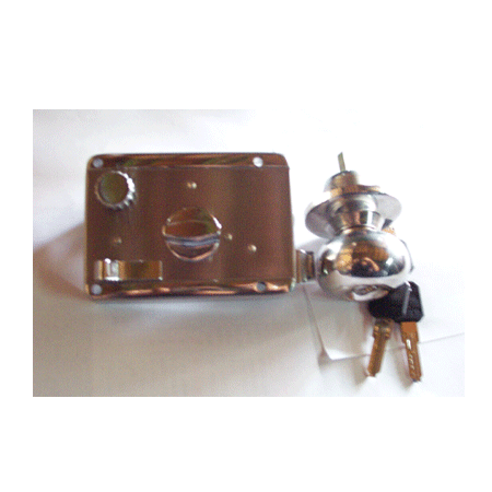 鳥牌 白鐵三段鎖 喇叭型