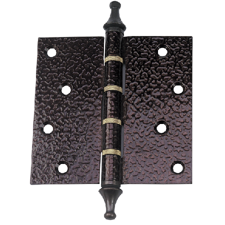 戰車 烤漆米色王冠頭合銅4X4X2.5