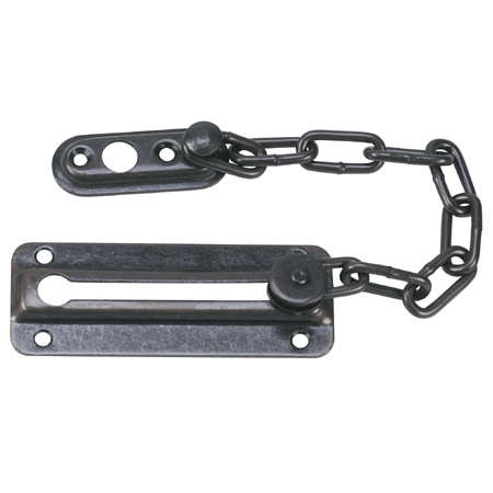 CRAB防盜鍊附門閂(古銅)