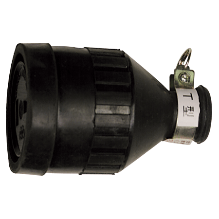 五洲橡膠母插防水 T型 (二線) 10入