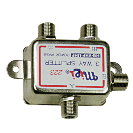 電視接頭 一變二 (吊卡) (6入)